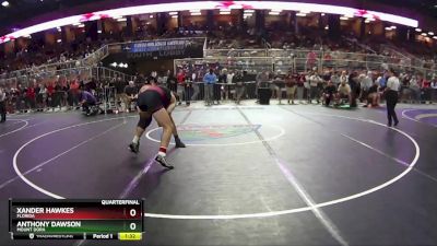 175 1A Quarterfinal - Anthony Dawson, Mount Dora vs Xander Hawkes, Florida