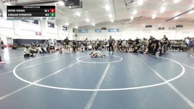 72 lbs Round Robin 2 - Kevin Young, WV Cryptids - YTH vs Canaan Streeter, Revival Black - YTH