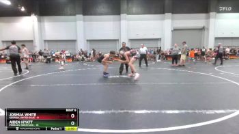 126 lbs Round 2 (6 Team) - Joshua White, Georgia United Blue vs Aiden Hyatt, Pedraza Wrestling