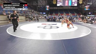 285 lbs Cons. Sub-semis - Jaden Wesley Rakestraw, GA vs Andrew Olson, MN
