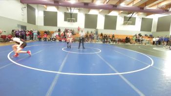Boys 122 lbs Champ. Round 1 - Camm Colgate, Evergreen Boys vs Colden WInters, East Nicolaus Boys