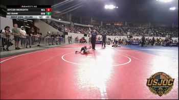 46 lbs Semifinal - Jaycen Meredith, Wesley Wrestling Club vs Bo Duhr, Brawlers