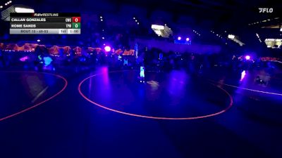 49-53 lbs Round 2 - Callan Gonzales, Champions Wrestling Club vs Rome Sands, Team Prestige Wrestling