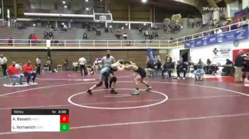 160 lbs Quarterfinal - Avery Bassett, Midd-West vs Liam Scrivanich, Saucon Valley