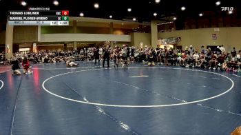 126 lbs Round 4 (6 Team) - Manuel Flores-Bueno, Skull & Crossbones vs Thomas Lobliner, Raider WC