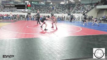 87 lbs Consi Of 4 - Cooper Price, Stilwell vs Jasper Coleman, Elgin Wrestling