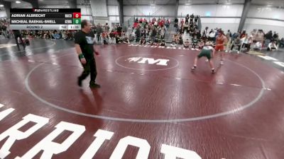 135-139 lbs Round 2 - Micheal Raehal-Snell, Kelly Walsh vs Adrian Albrecht, Natrona County