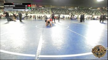 73 lbs Consi Of 8 #2 - Kasen Antuna, Elgin Wrestling vs Nico Banks, Shawnee Takedown Club