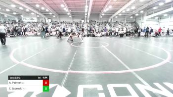 160 lbs Round Of 128 - Aaron Painter, NC vs Trevor Zabroski, NJ