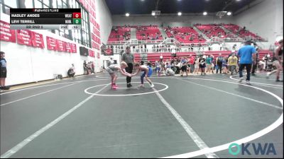 96 lbs Consi Of 4 - Gatlin Earp, Chandler Takedown Club vs Rann Hutson, Husky WC