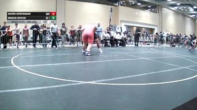 285 lbs Consi Of 8 #2 - David Stepanian, Unfilliates vs Bruce Royce, Be The Best Wrestler