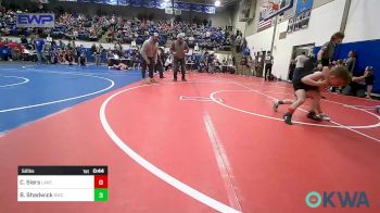 52 lbs Consi Of 4 - Cassius Siers, Lake Legends Wrestling Club vs Bradley Shadwick, Berryhill Wrestling Club