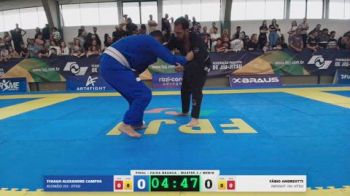 FÁBIO ANDREOTTI vs THIAGO ALEXANDRE CAMPOS 2026 FPJJ Copa Grandes Mestres Etapa 3