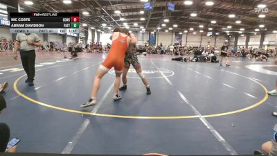 170 lbs Rr Rnd 2 - Nic Coste, CCWC Blue vs Abram Davidson, Patton Trained Red