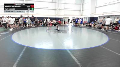 120 lbs Round Robin 2 - Kamren Anderson, Lumberyard Wrestling-HS vs Tate Niceler, University Hawks Wrestling Club