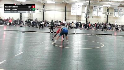 141 lbs Round Of 16 - Mason Gibson, Rutgers vs Elijah Cortez, Spartan Combat RTC