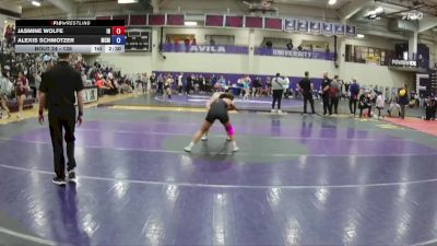 138 lbs Champ. Round 1 - Jasmine Wolfe, Indian Hills vs Alexis Schmotzer, McMurry