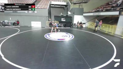 Semis - Lucia Ledezma, Granite Wrestling Club vs Jaelyn Unpingco, One Shot Wrestling