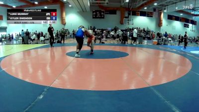 175 lbs Semifinal - Luke Murray, Virginia Slaughterhouse vs Kyler Swensen, Caliber Wrestling Academy