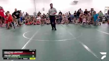 68 lbs Round 3 (8 Team) - Sebastian Lightfoot, Warhawks vs Trevor Lindquist, U2 Upstate Uprising Red