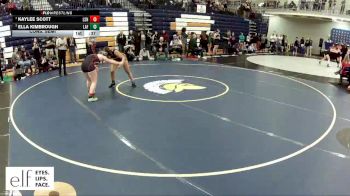 155 lbs. Cons. Semi - Kaylee Scott, Lee`s Summit North vs Ella Kimbrough, Lafayette (Wildwood)