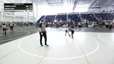 74 lbs Rr Rnd 3 - Landon Cantu, Mantanona TC vs Havok Afoa, Legends Of Gold LV