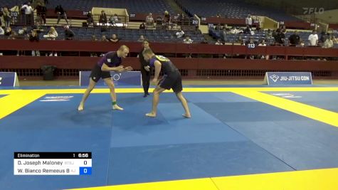Daniel Joseph Maloney III vs Winter Bianco Remeeus Breget 2024 Pan IBJJF Jiu-Jitsu No-Gi Championship