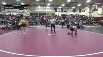 170 lbs Round 1 - Kiersyn Duncombe, Louisa-Muscatine vs Mya Roque, Clear Creek-Amana