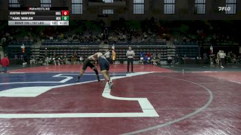197 lbs Round Of 16 - Justin Griffith, Drexel vs Kael Wisler, Michigan State