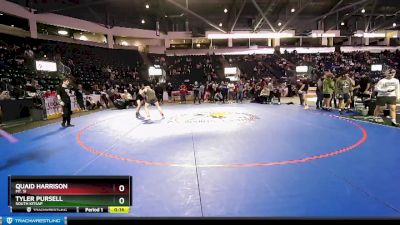 150 lbs Cons. Round 5 - Tyler Pursell, South Kitsap vs Quaid Harrison, Mt. Si