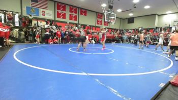 155 lbs Consi Of 16 #2 - Lathan Lockwood, Hilldale vs Brady Ryles, Poteau