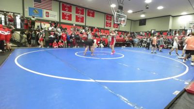 155 lbs Consi Of 16 #2 - Lathan Lockwood, Hilldale vs Brady Ryles, Poteau