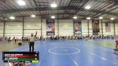 80 lbs Rd# 4- 2:00pm Friday Final Pool - Jaxyn Hollenbach, Nebraska Elite vs Jett Brenner, SouthWest Elite