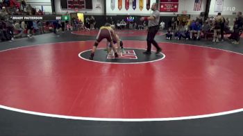 150 lbs Round 3 - Brady Patterson, Benton Community vs Landon Yocum, Mount Pleasant
