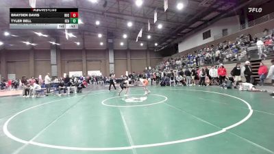 106C 3rd Place Match - Tyler Bell, Kearney vs Brayden Davis, Rockwall