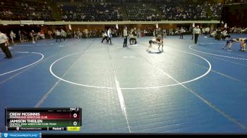 82 lbs Semifinal - Jamison Theilen, Central Iowa Wrestling Club /Team Intensity vs Crew McGinnis, Powerhouse Wrestling Club