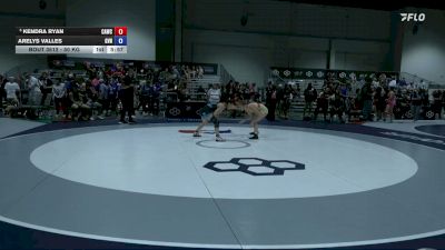 50 kg Champ. Rd Of 32 - Kendra Ryan, Cardinal WC vs Arelys Valles, Grand View/Nyac