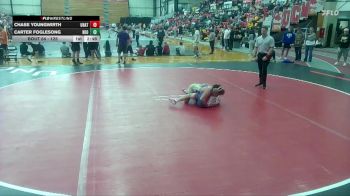 125 lbs Cons. Round 1 - Carter Foglesong, NEO vs Chase Youngwirth, Unattached