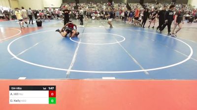 134-H lbs Round Of 32 - Aundre Hill, Paulsboro vs Dontae Kelly, Middle Township