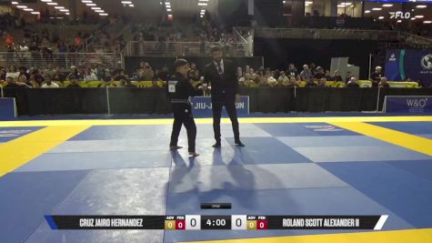 Roland Scott Alexander II vs Cruz Jairo Hernandez 2025 Pan Kids Jiu-Jitsu IBJJF Championship