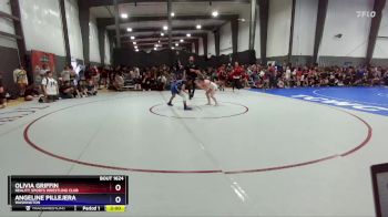 105 lbs Quarterfinal - Olivia Griffin, Reality Sports Wrestling Club vs Angeline Pillejera, Washington