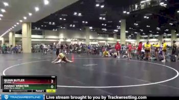 114 lbs Round 8 (10 Team) - Mariah Webster, Iowa Pin-A-Sarus vs Quinn Butler, SD Heat