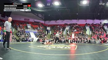 175 lbs Semifinals (8 Team) - Devon Brigman, Hudson Area HS vs Bryce Randolph, Clinton HS