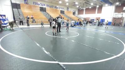 54-56 lbs Round 1 - Weston Manuel, Wrightwood Wrestling Club vs Russell De La Cruz, 10th Planet Mission Viejo