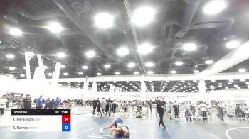 109 lbs Final - Luke Ferguson, Dominate WC vs Sky Ramos, Monster Garage