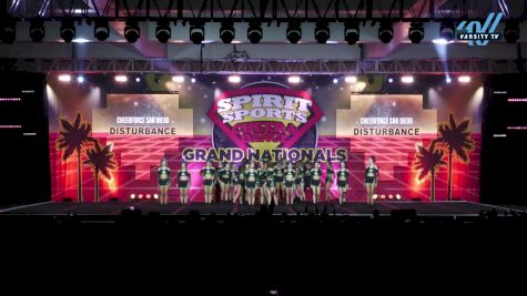 Cheer Force - San Diego - Disturbance [2025 L3 Senior Coed - Medium Day 2] 2025 Spirit Sports Grand Nationals