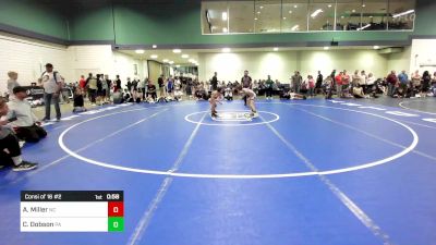 70 lbs Consi Of 16 #2 - Alex Miller, NC vs Connor Dobson, PA