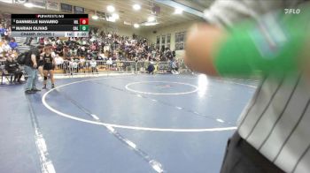 140 lbs Champ. Round 1 - Dannielle Navarro, Hillcrest vs Mariah Olivas, California (Whittier)