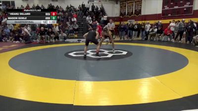 138 lbs Quarterfinal - Keanu Dillard, Bethlehem Catholic vs Mason Goelz, Avon