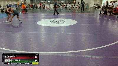 125 lbs Semis (4 Team) - Brenden Masso, WEM/JWP vs Bo Holland, NRHEG